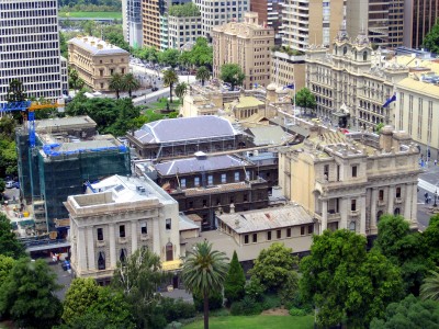 Back of Parliament House, Victoria